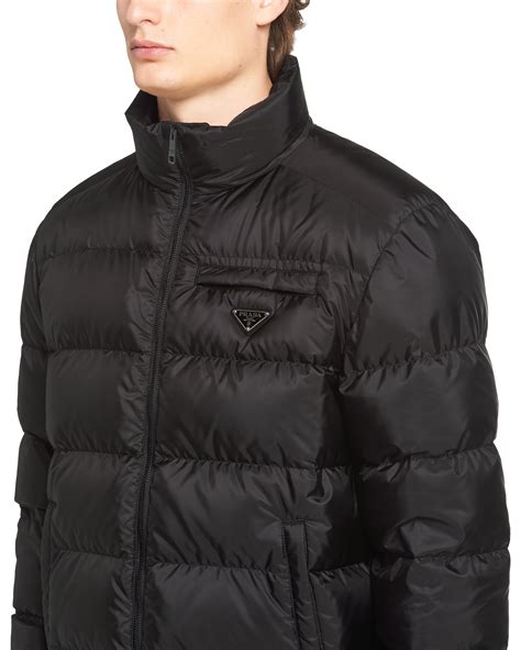 prada men puffer jacket|prada jacket men denim.